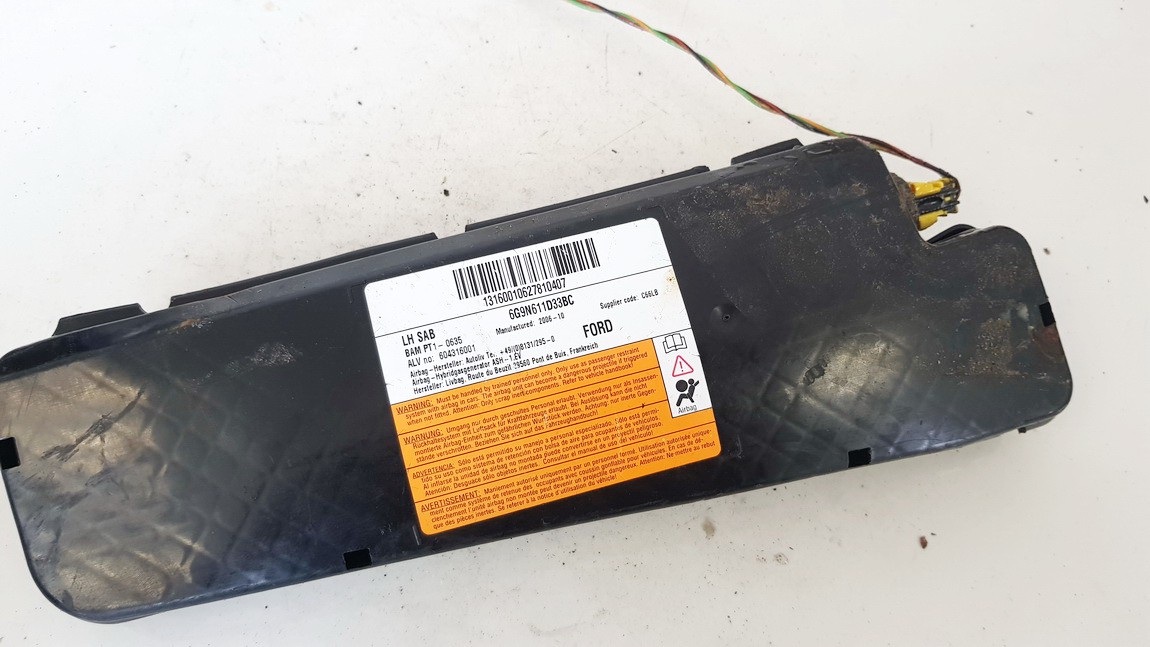 6G9N611D33BC Ford C-MAX 2008 Seat AIRBAG