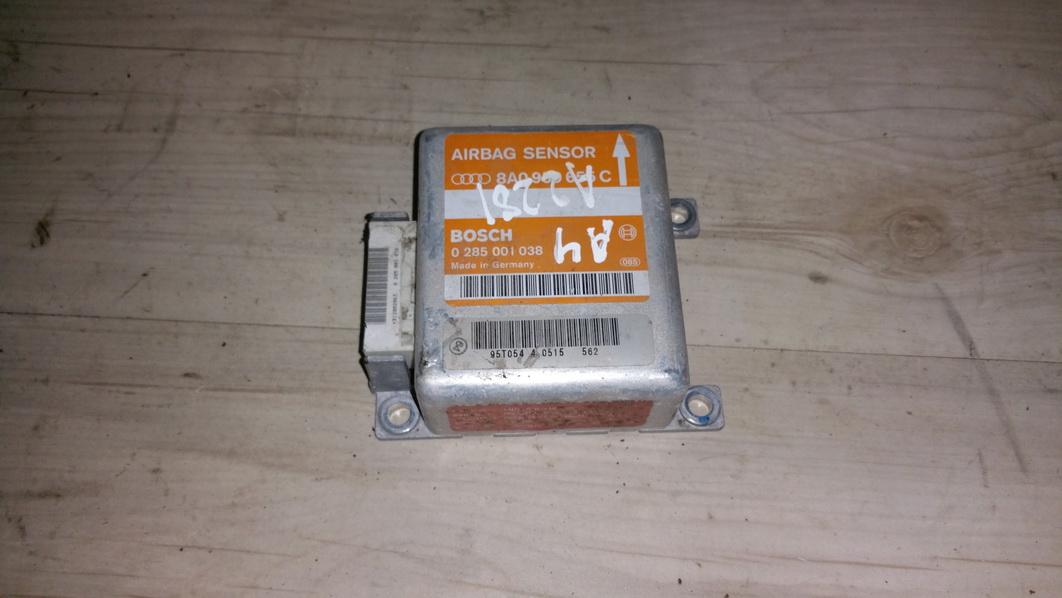 0285001038 Audi A4 1994 SRS gaisa spilvena dators – gaisa spilvenu vadības bloks