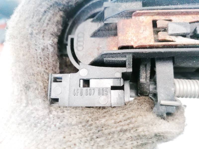 4F0837885 Audi A6 2005 Door Handle Exterior - FRONT LEFT - Thumbnail 3