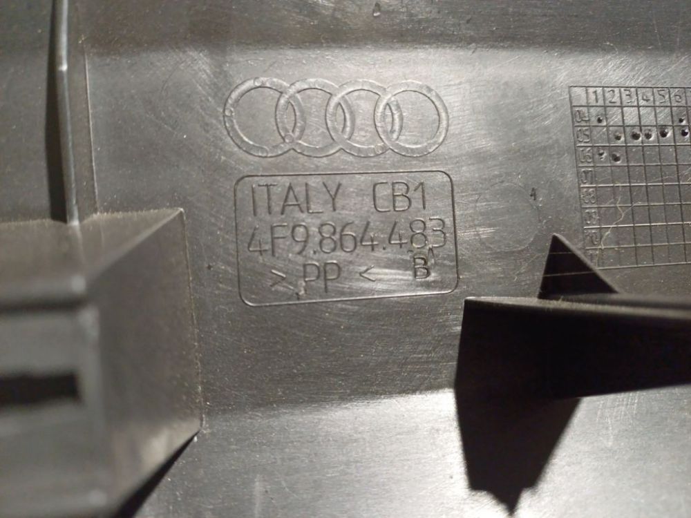 4F9864483 Audi A6 2006 Metal Boot Lip Cover - Thumbnail 4