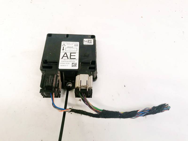 6C1T14B056AE Ford Transit 2008 Komputer SRS airbag – moduł sterujący poduszek powietrznych