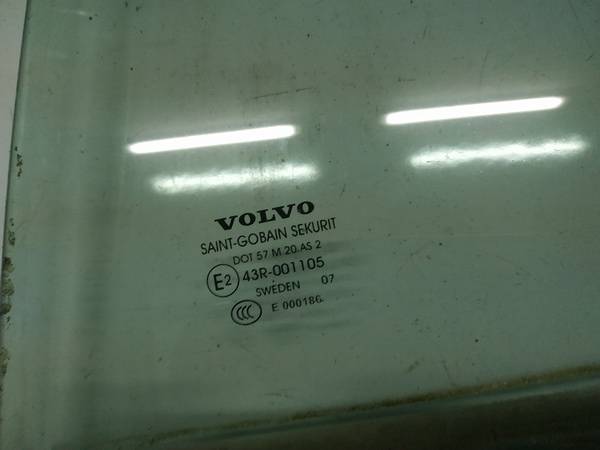 AS2 Volvo S40 2007 Door-Drop Glass - REAR LEFT - Thumbnail 3