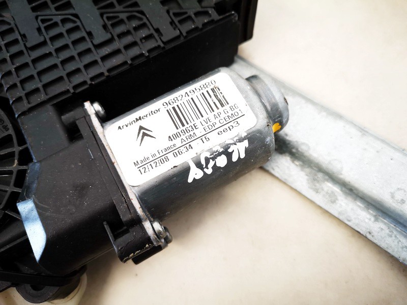 9682495880 Citroen C4 Grand Picasso 2008 Моторчик стеклоподъемника - задний левый - Thumbnail 3