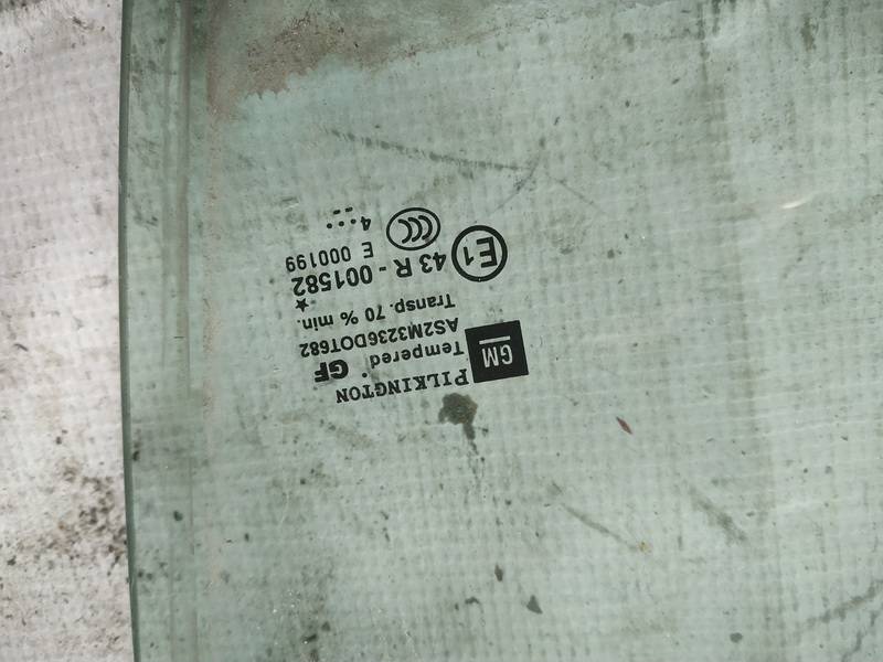 AS2 Opel Astra 2004 Oven lasi - TAKANA VASEMMALLA - Thumbnail 2