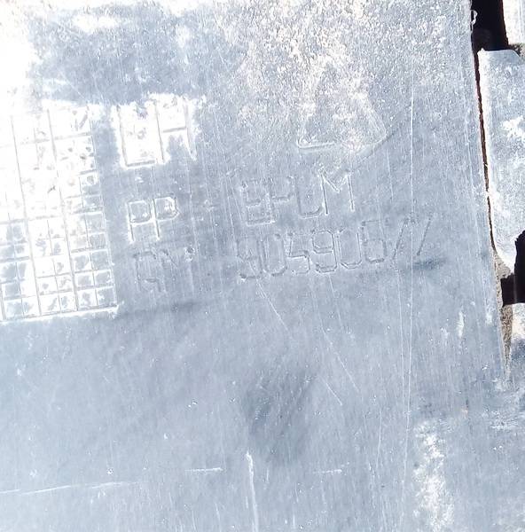 90590677 Opel Astra 2000 Plastikowy lewy próg - Thumbnail 3