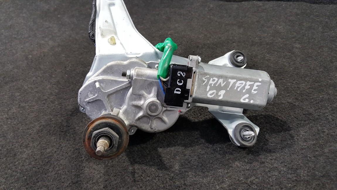 987002B000 Hyundai Santa Fe 2009 Galinio lango valytuvu varikliukas G.