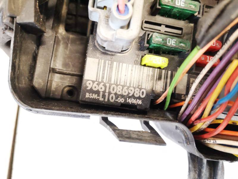 9661086980 Peugeot 207 2006 Fuse box - Thumbnail 2