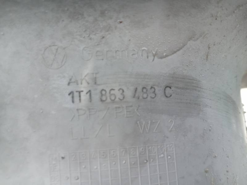 1T1863483C Volkswagen Caddy 2006 Vidinio slenkscio apdaila P.K. - Thumbnail 3