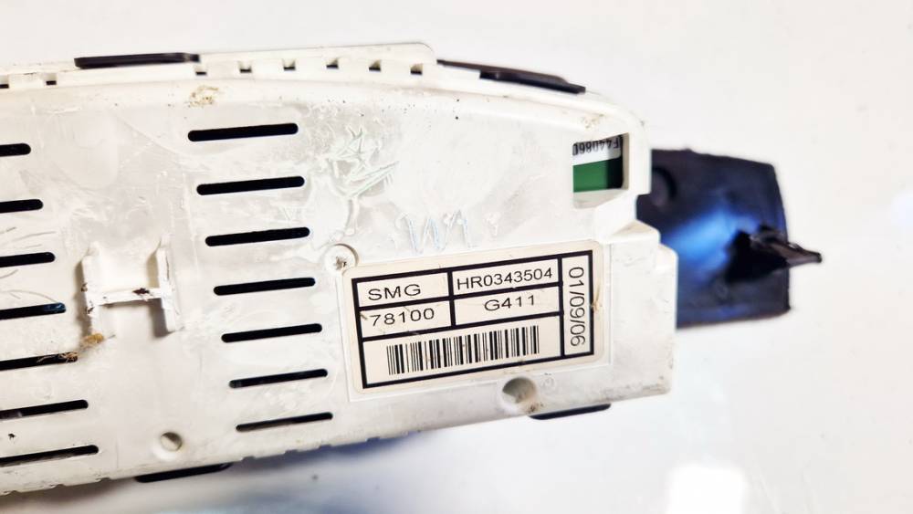 78100G411 Honda Civic 2007 Speedometers - Cockpit - Speedo Clocks Instrument - Thumbnail 3