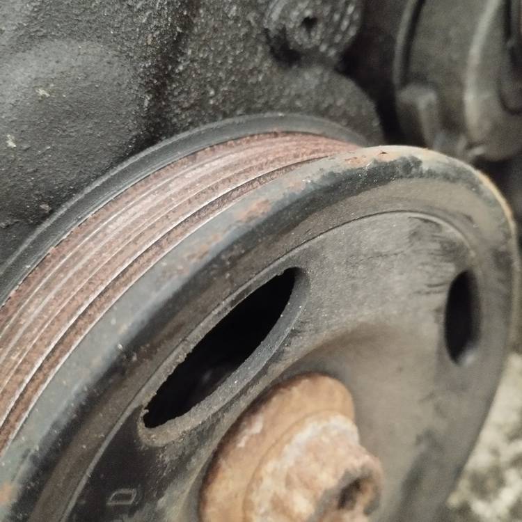 03D105255D Volkswagen Golf 2007 Crankshaft Belt Pulley - Thumbnail 4