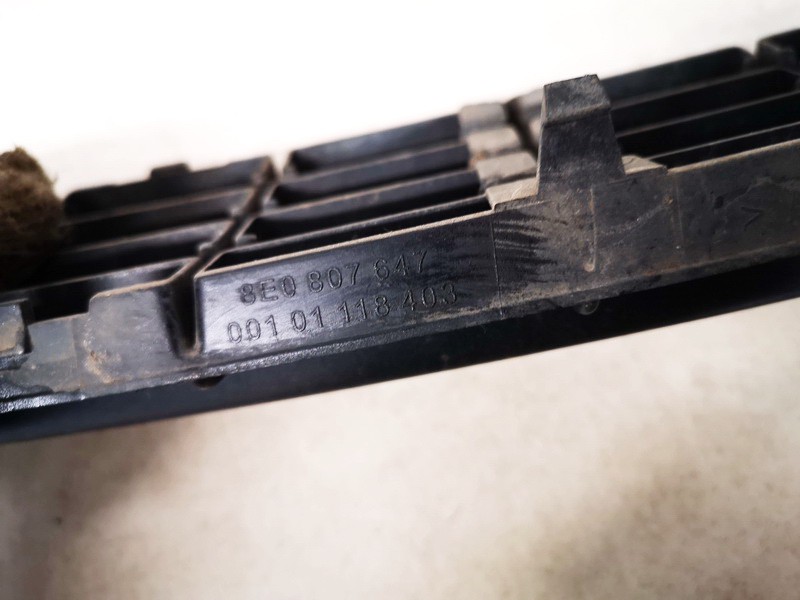 8E0807647 Audi A4 2003 Bumper Grille - FRONT CENTER - Thumbnail 3