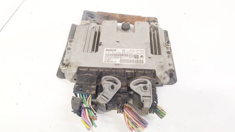 9653239880 Peugeot 307 2004 ECU Engine Computer (Engine Control Unit)
