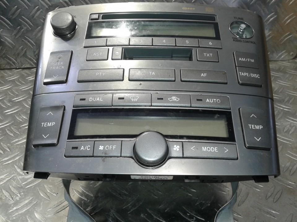 5590205060F Toyota Avensis 2003 Autoradio