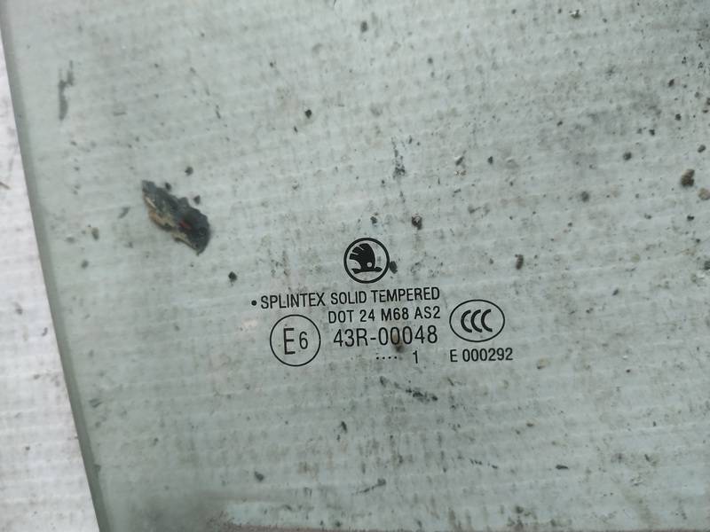 AS2 Skoda Octavia 2011 Duru stiklas G.D. - Thumbnail 2