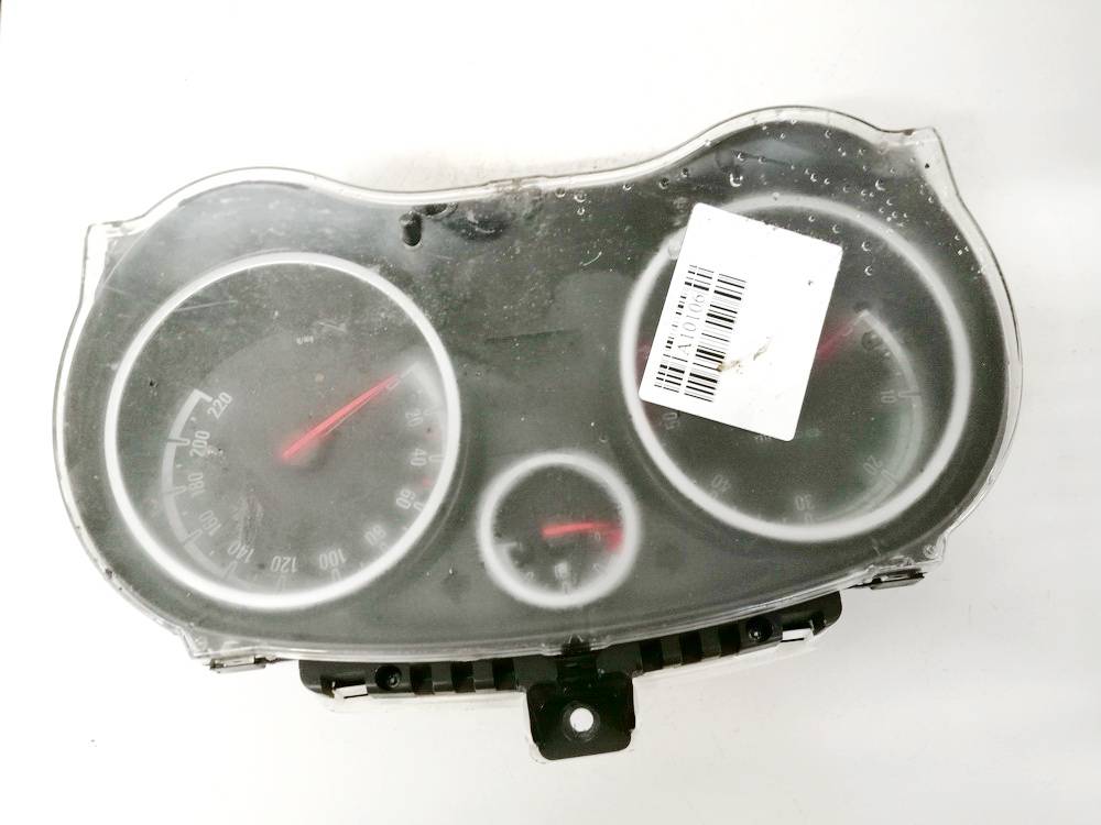 281202453 Opel Corsa 2008 Speedometers - Cockpit - Speedo Clocks Instrument