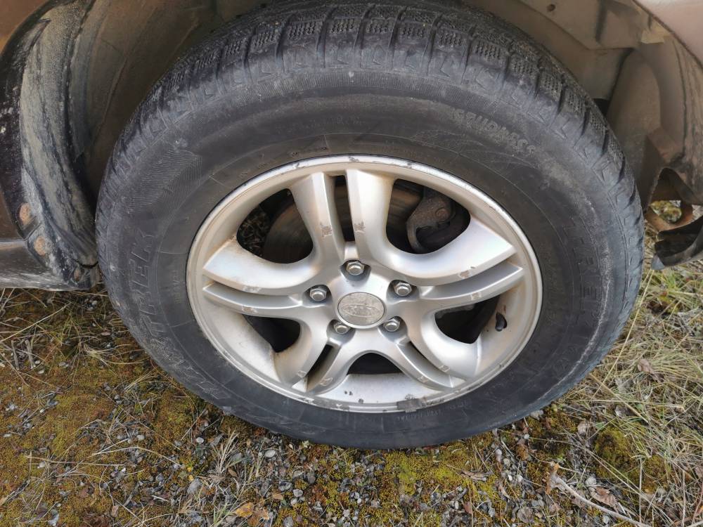 5X114.3 Kia Sportage 2006 Komplet Kół Zimowych R16 - Thumbnail 3