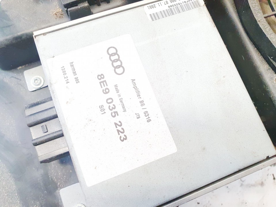8E9035223 Audi A4 2002 Amplificador de sonido - Thumbnail 3