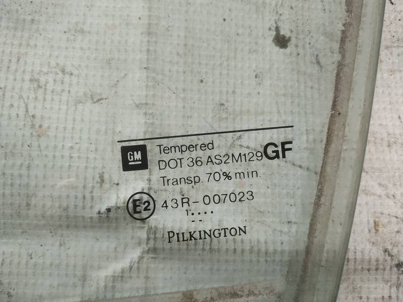 AS2 Opel Astra 2002 Door-Drop Glass - FRONT LEFT - Thumbnail 2