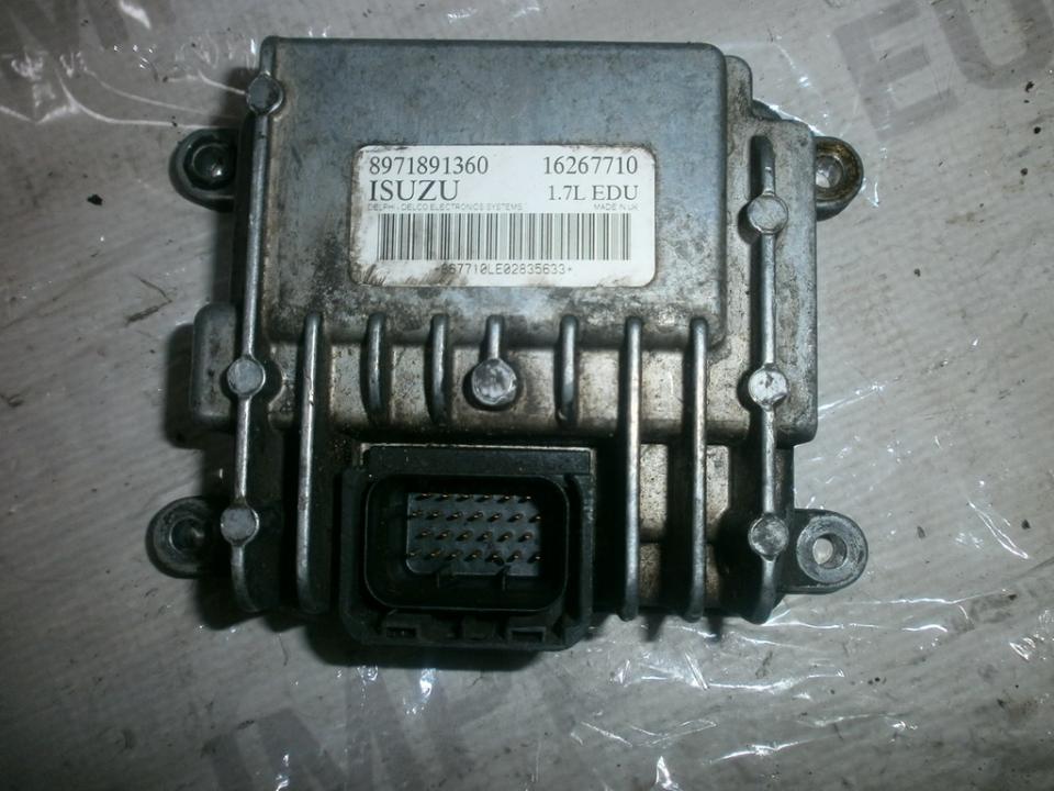 8971891360 Opel Astra 2001 ECU Engine Computer (Engine Control Unit)