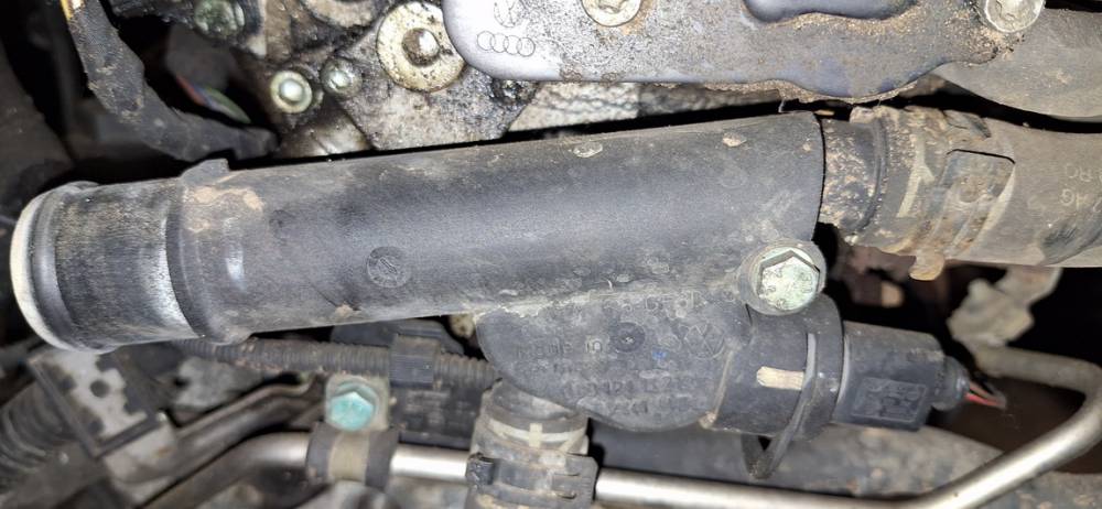 038121132D Seat Altea 2005 Thermostat Housing (Flange)