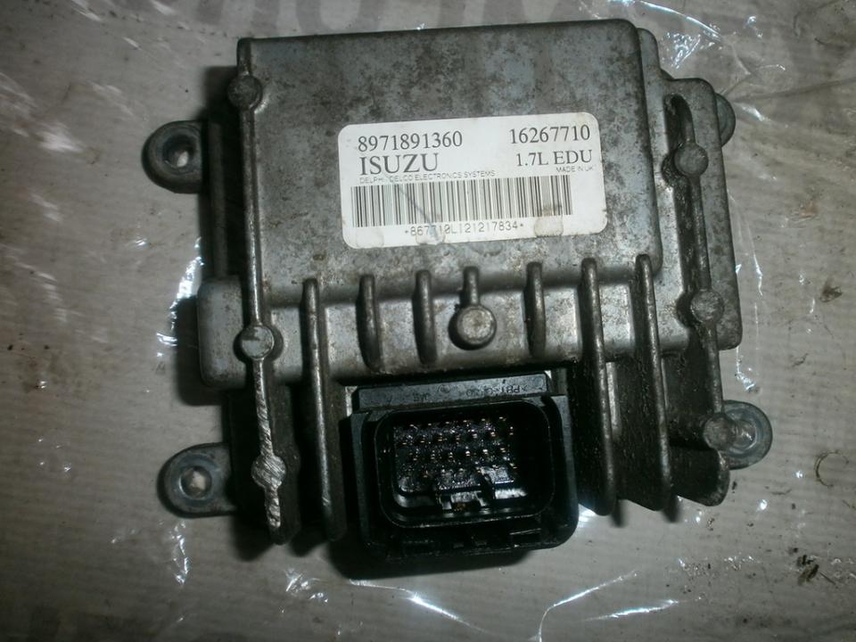 8971891360 Opel Astra 1999 ECU Engine Computer (Engine Control Unit)