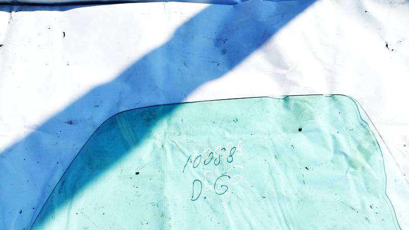 Opel Meriva 2003 LUNA TRASERA DERECHA, 
Luna de la puerta trasera - ABAJO A LA DERECHA - Thumbnail 2