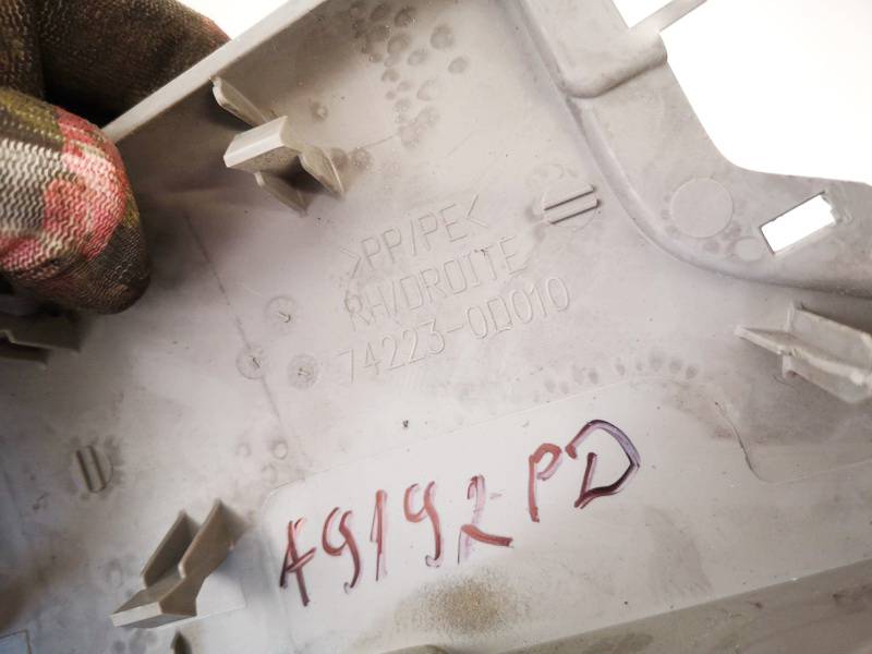 742230D010 Toyota Yaris 2007 Wykończenie wnętrza (plastikowe elementy) - Thumbnail 3