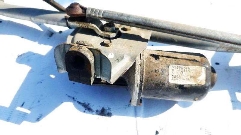 93390344 Opel Meriva 2003 windscreen front wiper motor - FRONT - Thumbnail 3