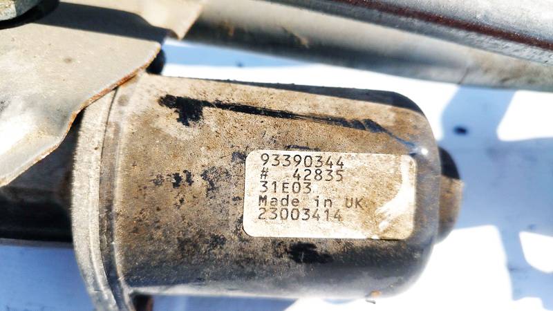 93390344 Opel Meriva 2003 windscreen front wiper motor - FRONT - Thumbnail 2