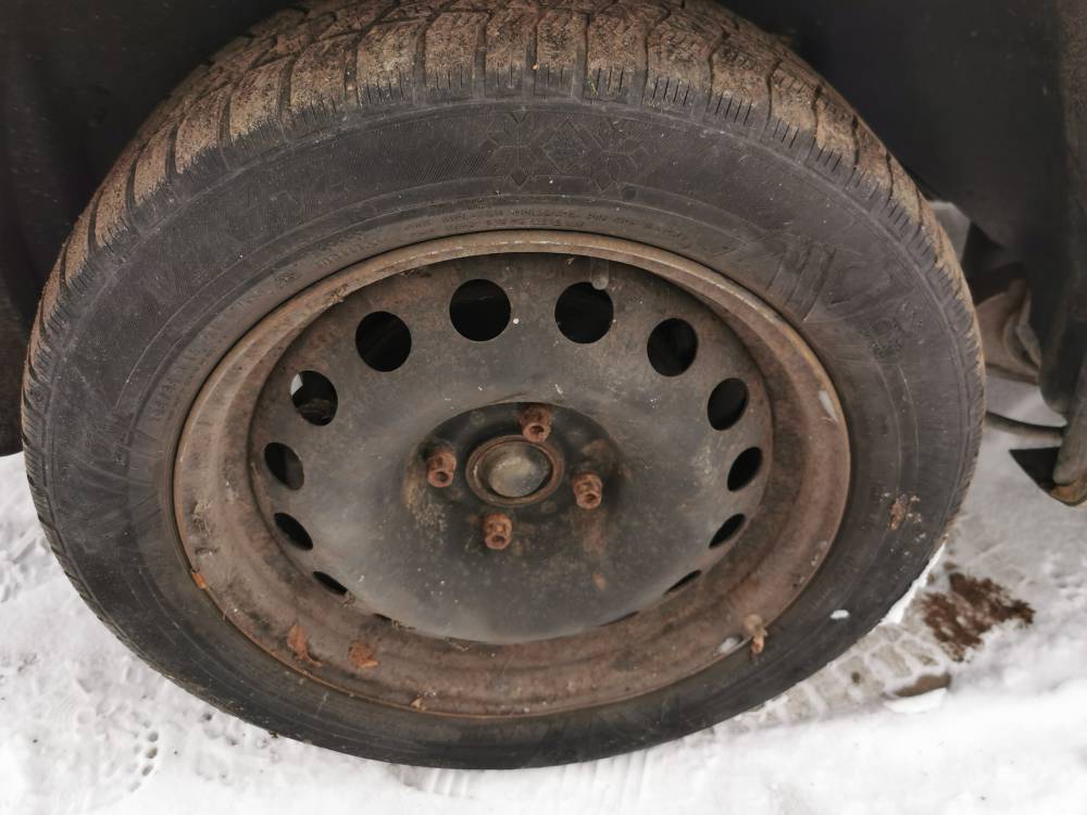 4X108 Peugeot Partner 2009 Komplet stalowych felg R16