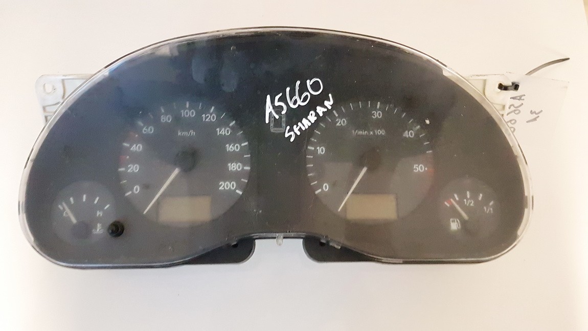 7M0919881D Volkswagen Sharan 1996 Speedometers - Cockpit - Speedo Clocks Instrument