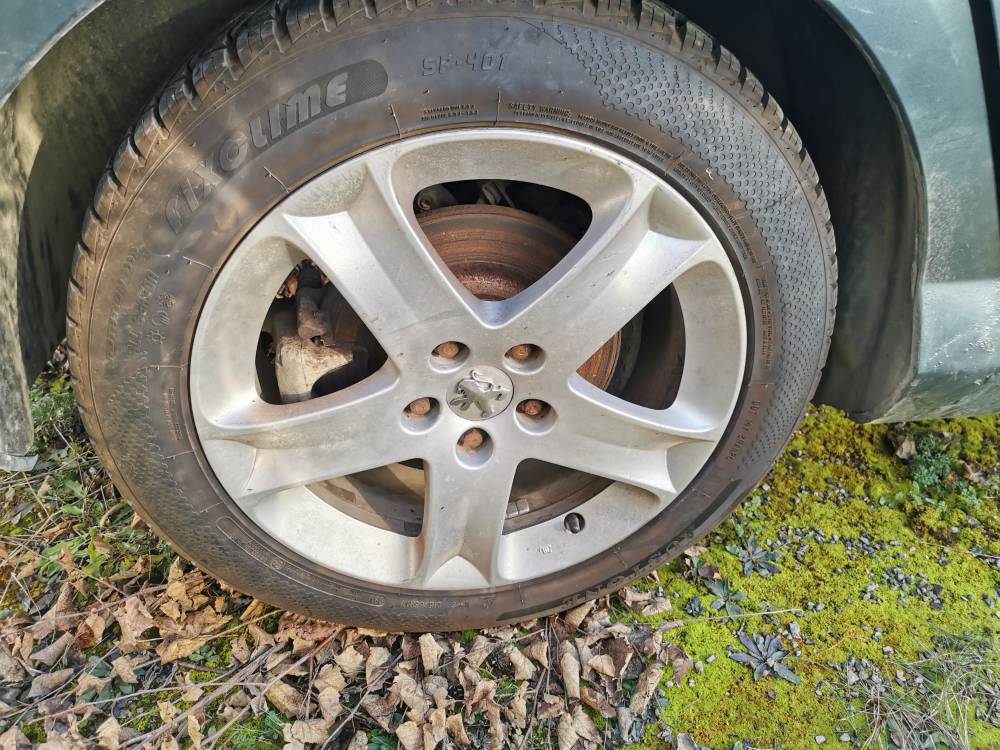 5X108 Peugeot 407 2005 Räder-Kit R17 - Thumbnail 3