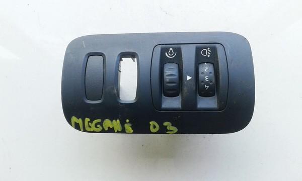 08802012 Renault Megane 2003 Headlight Range Control Light Controller Lighting