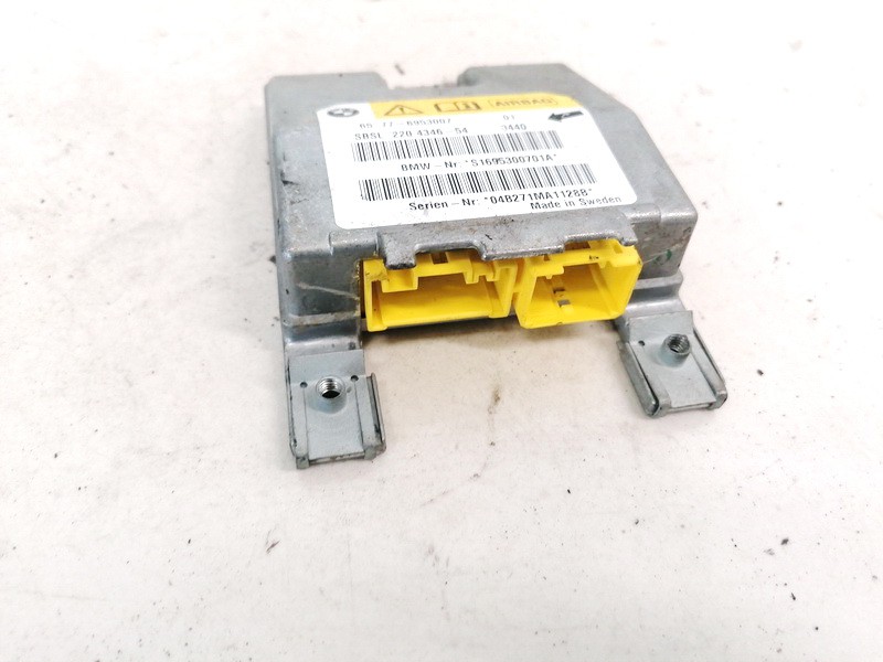 65776953007 BMW 5-Series 2005 Airbag crash sensors module - Thumbnail 2