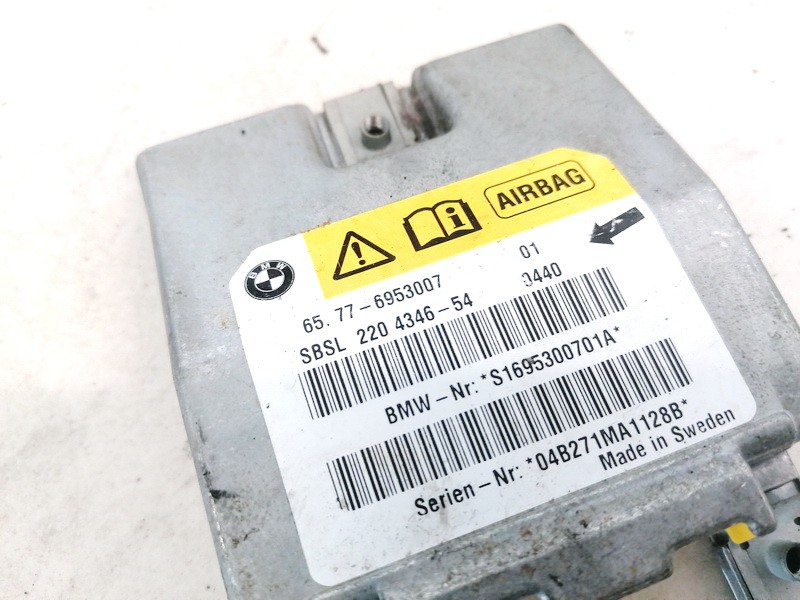 65776953007 BMW 5-Series 2005 Airbag crash sensors module - Thumbnail 3