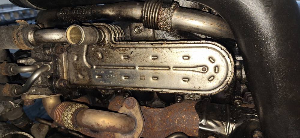 038131513AD Skoda Octavia 2008 Труба ERG (Радиатор рециркуляции) (ЕГР)(Радиатор системы EGR) - Thumbnail 2