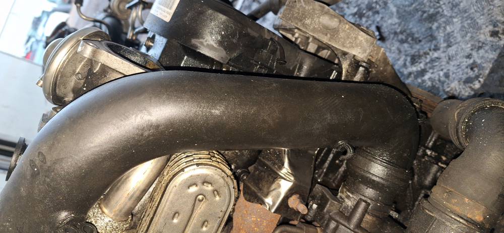 1K0129654AG Skoda Octavia 2008 Патрубок интеркулера