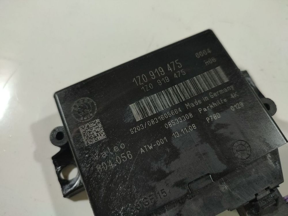 1Z0919475 Skoda Octavia 2009 Control Unit Parking (Parking Assist Module) - Thumbnail 4