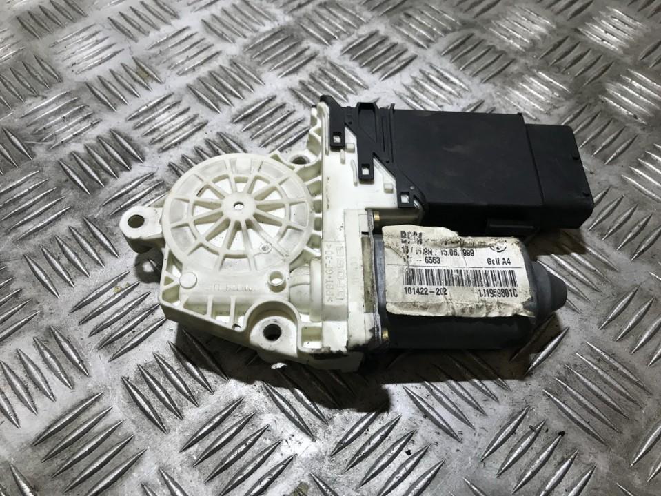 1J1959801C Volkswagen Bora 2001 Durvju loga pacēlāja motors - PRIEKŠA PA KREISI