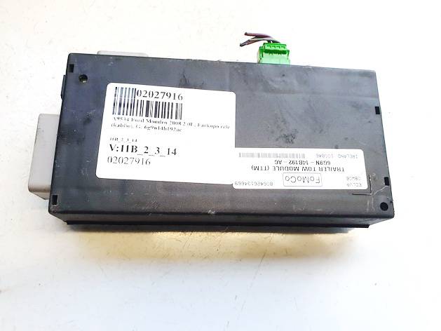 6G9N14B192AC Ford Mondeo 2008 Tow bars relay (Trailer Module)