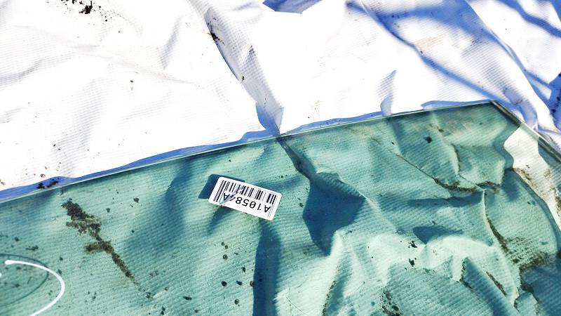 AS2 Volkswagen Passat 2006 Szyba drzwi - TYLNE PRAWE - Thumbnail 2