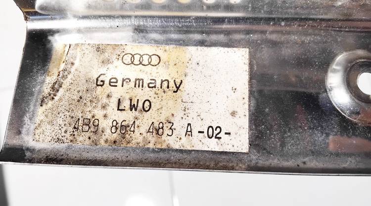 4B9864483A Audi A6 2002 Metal Boot Lip Cover - Thumbnail 3