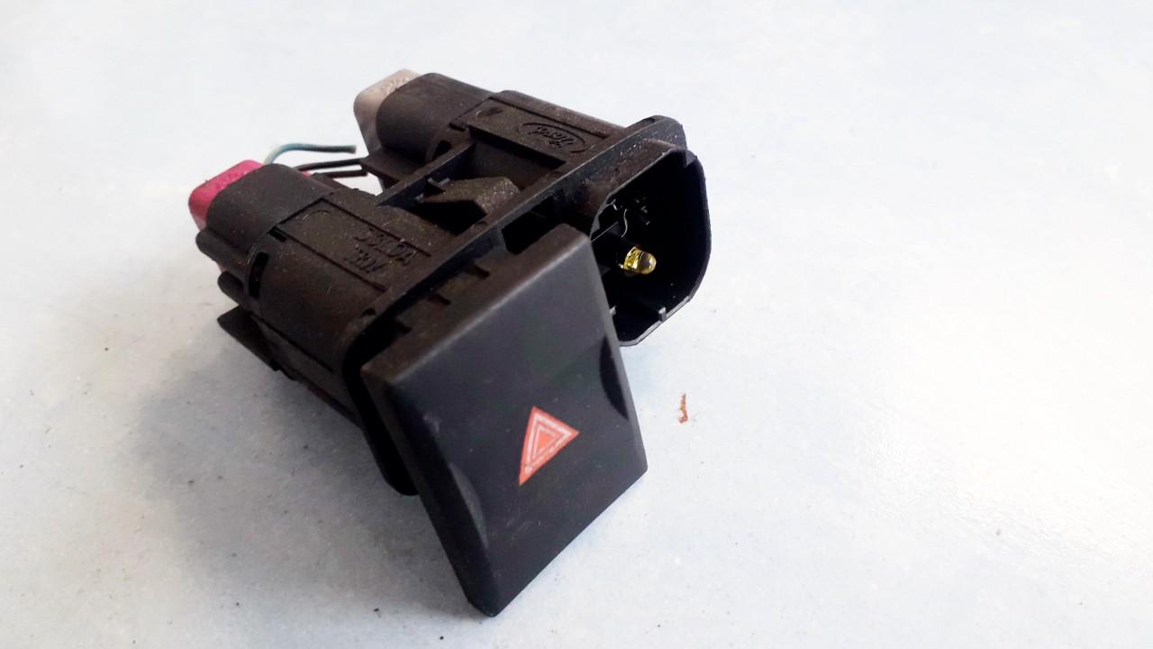 1S7T13A350BD Ford Mondeo 2000 Schalter Mittelkonsole Warnblink Warnblinkschalter Rot