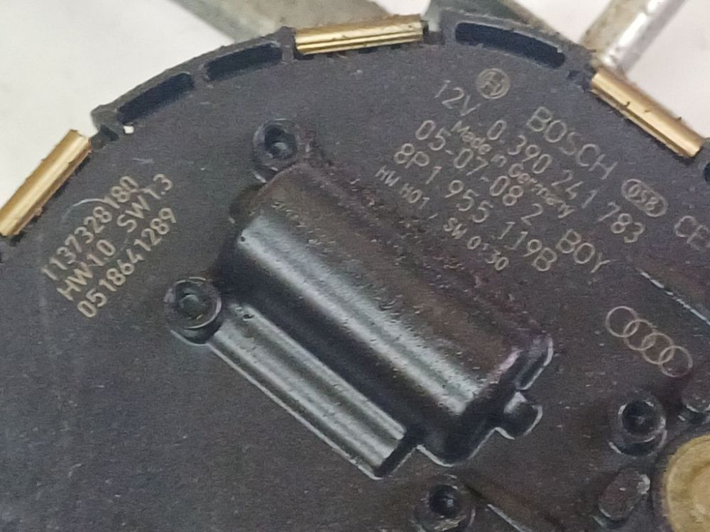 0390241783 Volkswagen Golf Plus 2006 vorne Scheibenwischermotor Teilenummer - Thumbnail 4