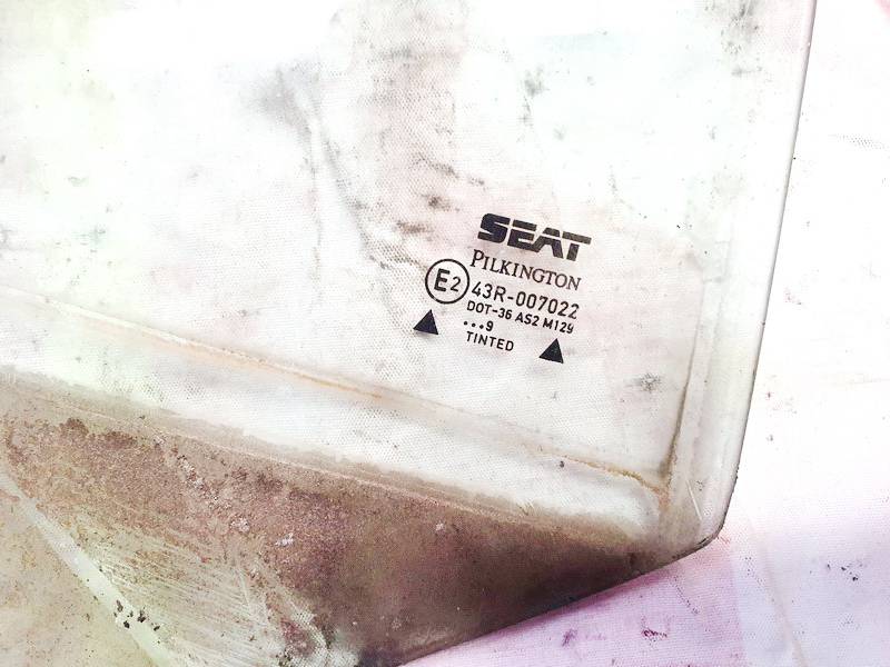 Seat Toledo 1999 Seitenscheibe Fenster Seiten Scheibe Hinten Linke - Thumbnail 2