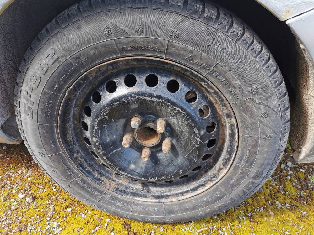 5X108 Ford Mondeo 2007 Komplet stalowych felg R16