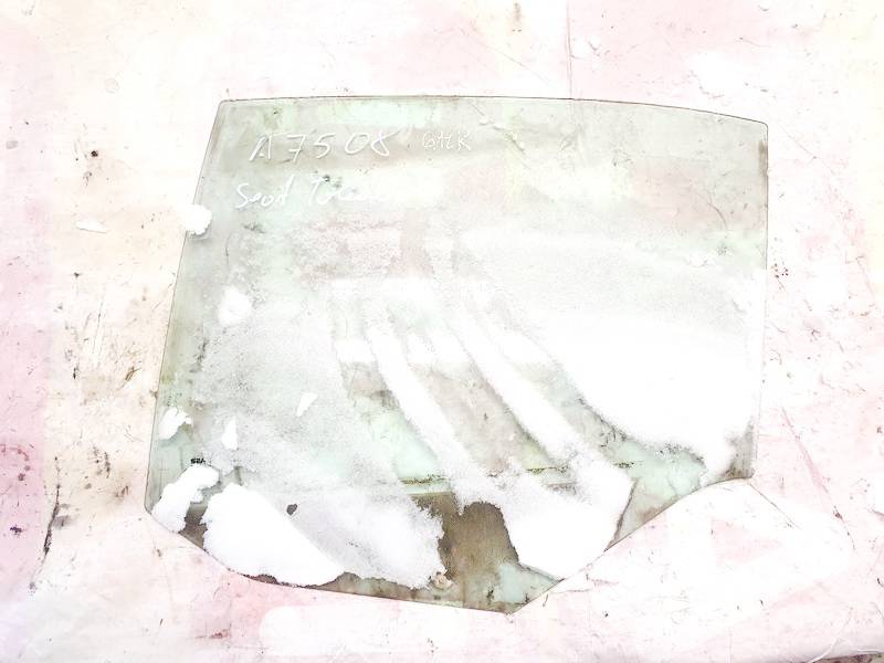 Seat Toledo 1999 Door-Drop Glass - REAR LEFT