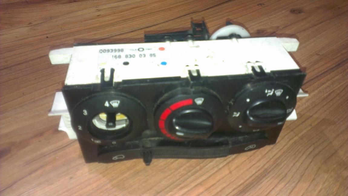 168830385 0093998 Climate Control Panel (heater control switches