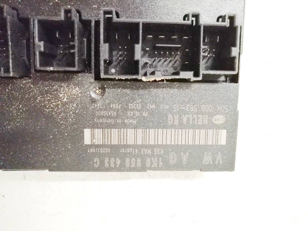 1K0959433CP Seat Toledo 2009 General Module Comfort Relay (Unit) - Thumbnail 3