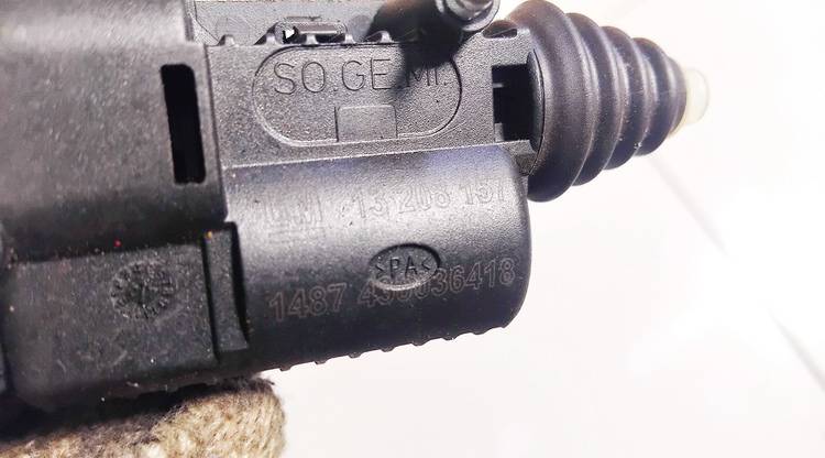 13208157 Opel Corsa 2007 Fuel Flap Motor - Thumbnail 3